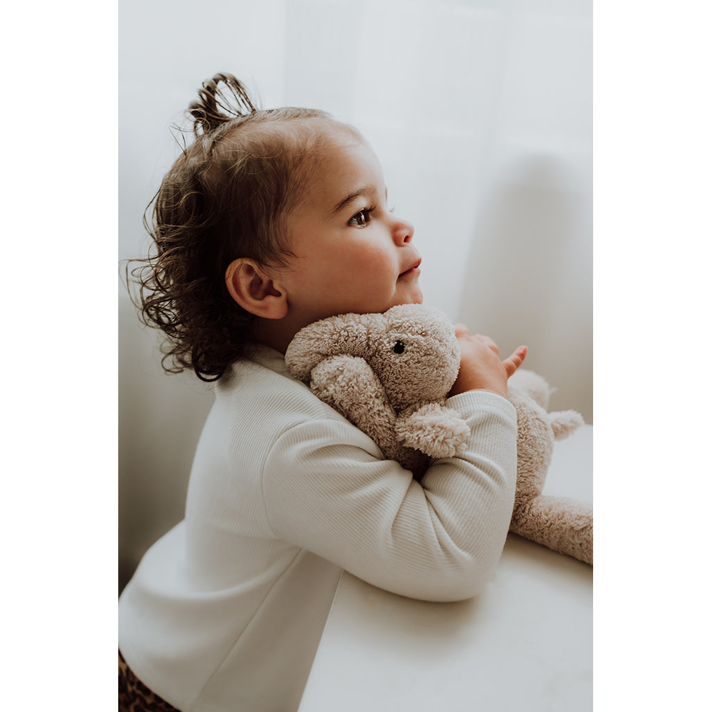 Flow Amsterdam Hjärtljudsnalle, George elefant - Blush