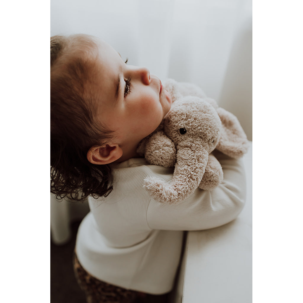 Flow Amsterdam Hjärtljudsnalle, George elefant - Blush