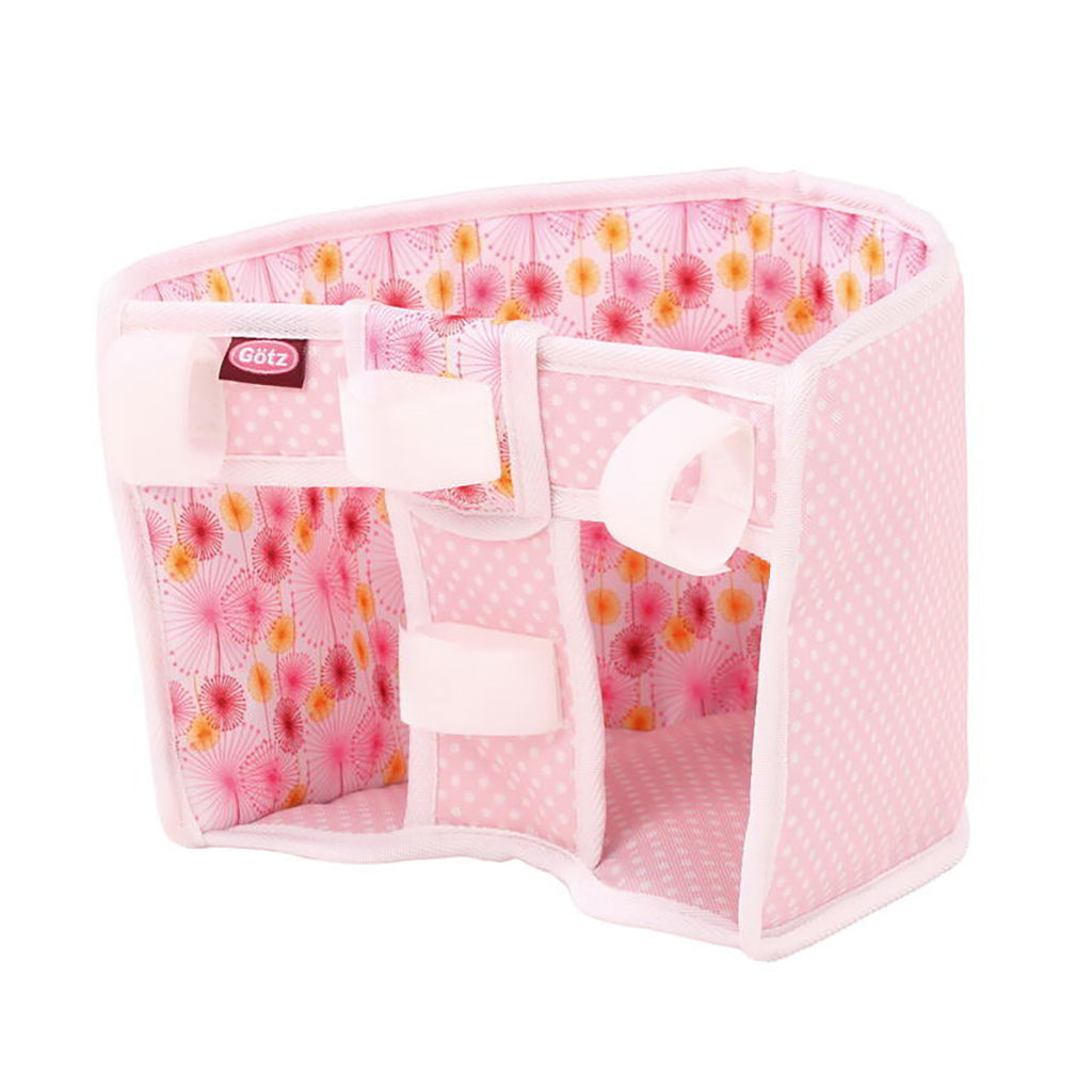 Götz docktillbehör, Dockstol för cykel - Blommor