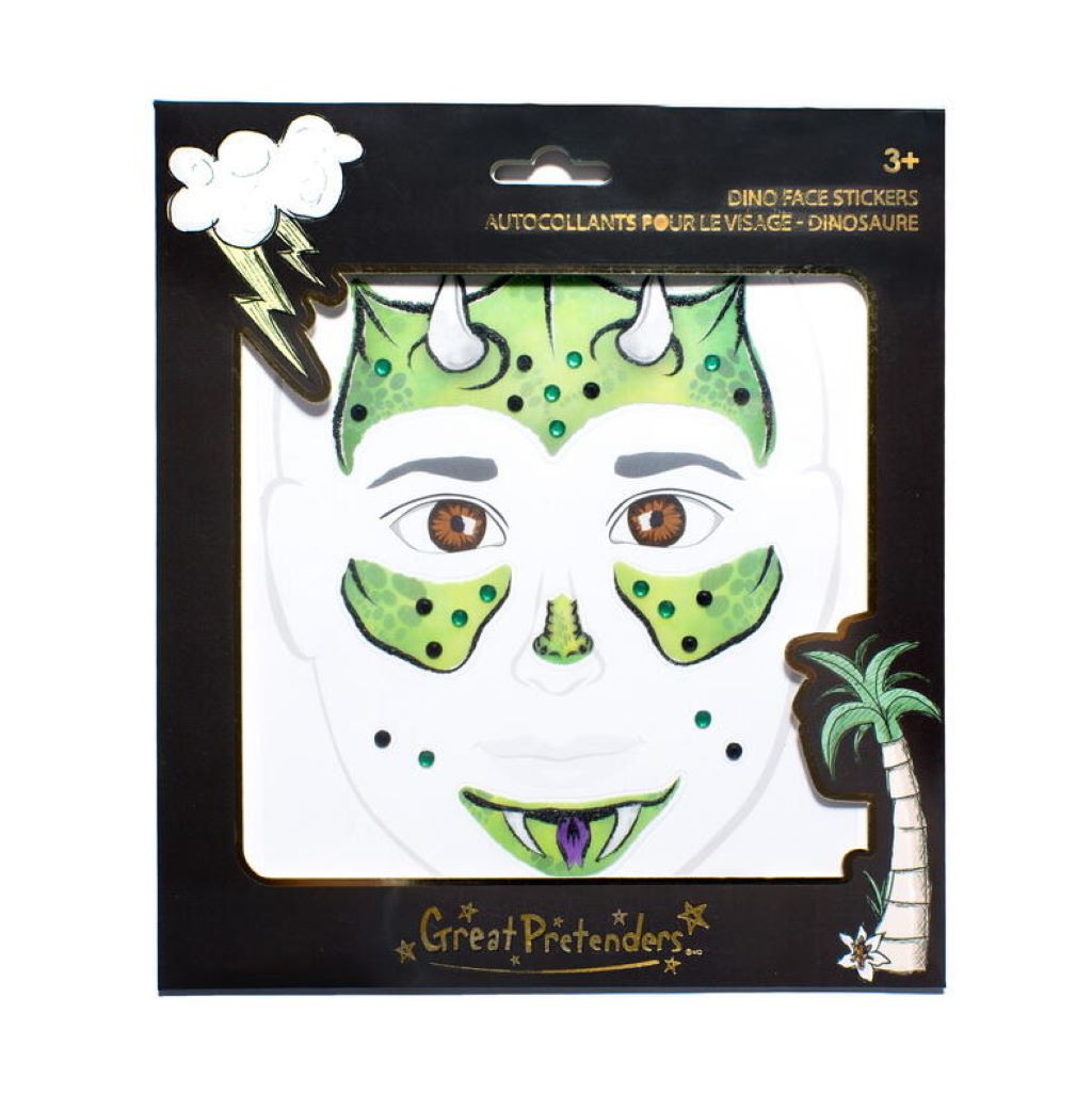 Great Pretenders, Dino Face klistermärken