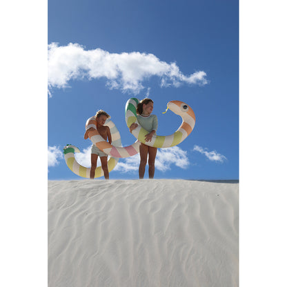 Sunnylife badedyr, gigantisk slange, Sorbet -  Fra 6 år