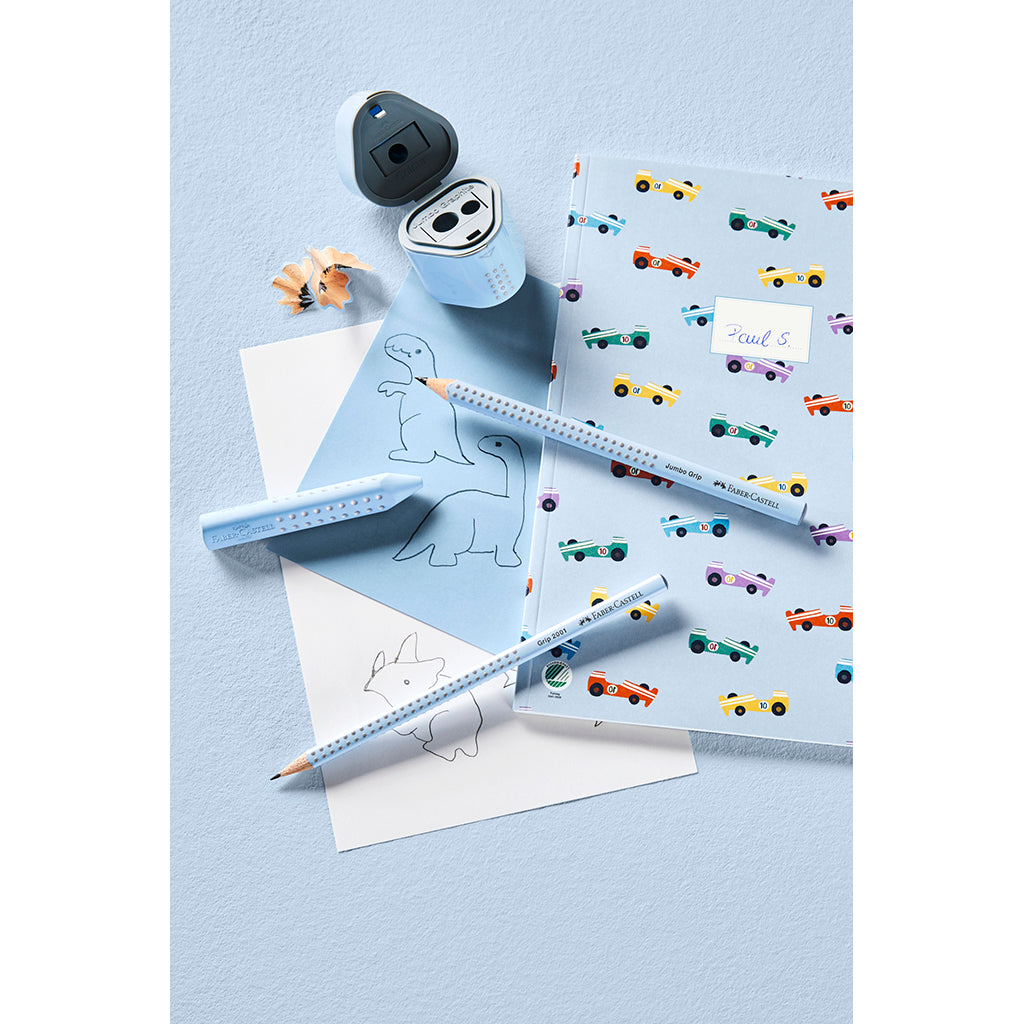 Faber-Castell - Grip set 3-i-1, Sky blue