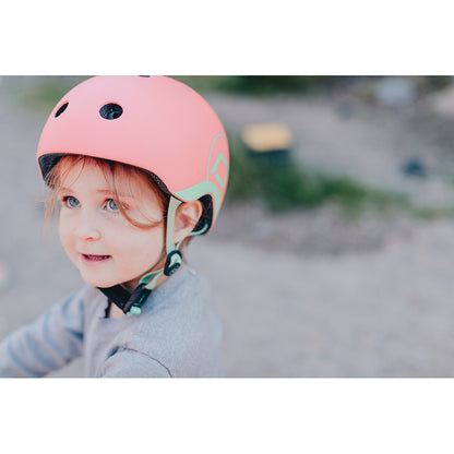 Scoot and Ride cykelhjälm, Olive - Flera storlekar