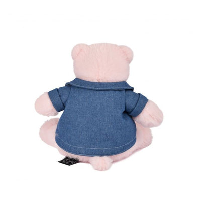 Flodhest-bamse med denimjacka, Histoire D&