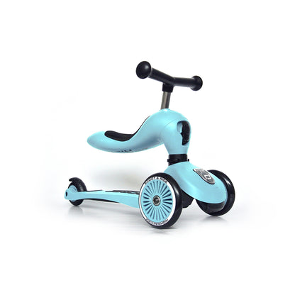 Scoot and Ride Highway Kick 1, sparkcykel - Blueberry