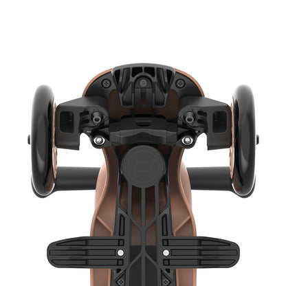 Scoot and Ride, Highway Kick 1, Push &amp; Go sparkcykel med skjutstång - Mocha