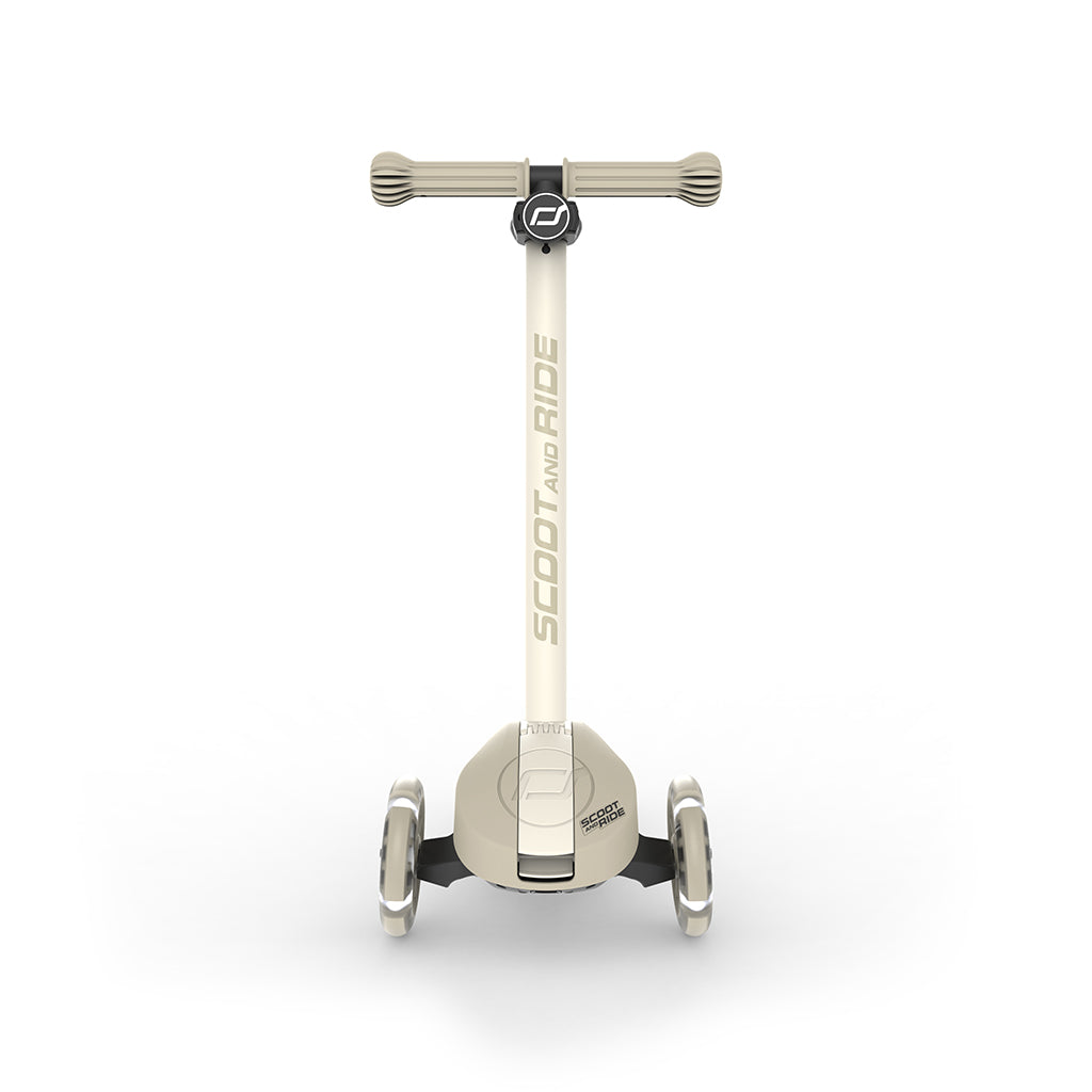 Scoot and Ride Highway Kick 3S, sparkcykel - LED Ash