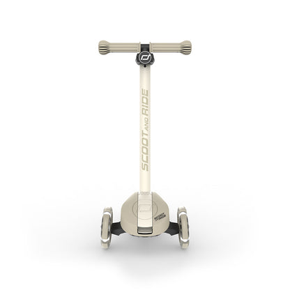 Scoot and Ride Highway Kick 3S, sparkcykel - LED Ash