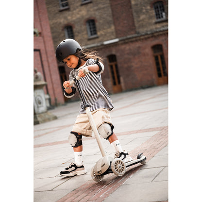 Scoot and Ride Highway Kick 3S, sparkcykel - LED Steel