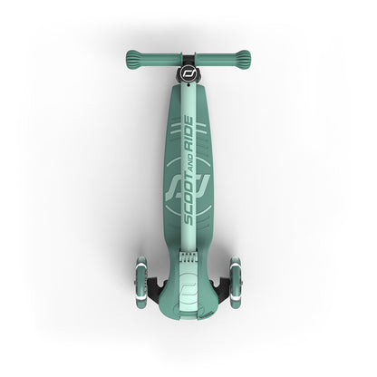 Scoot and Ride Highway Kick 3S, sparkcykel - LED Forest