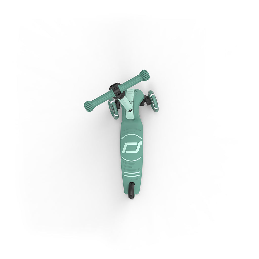 Scoot and Ride Highway Kick 3S, sparkcykel - LED Forest