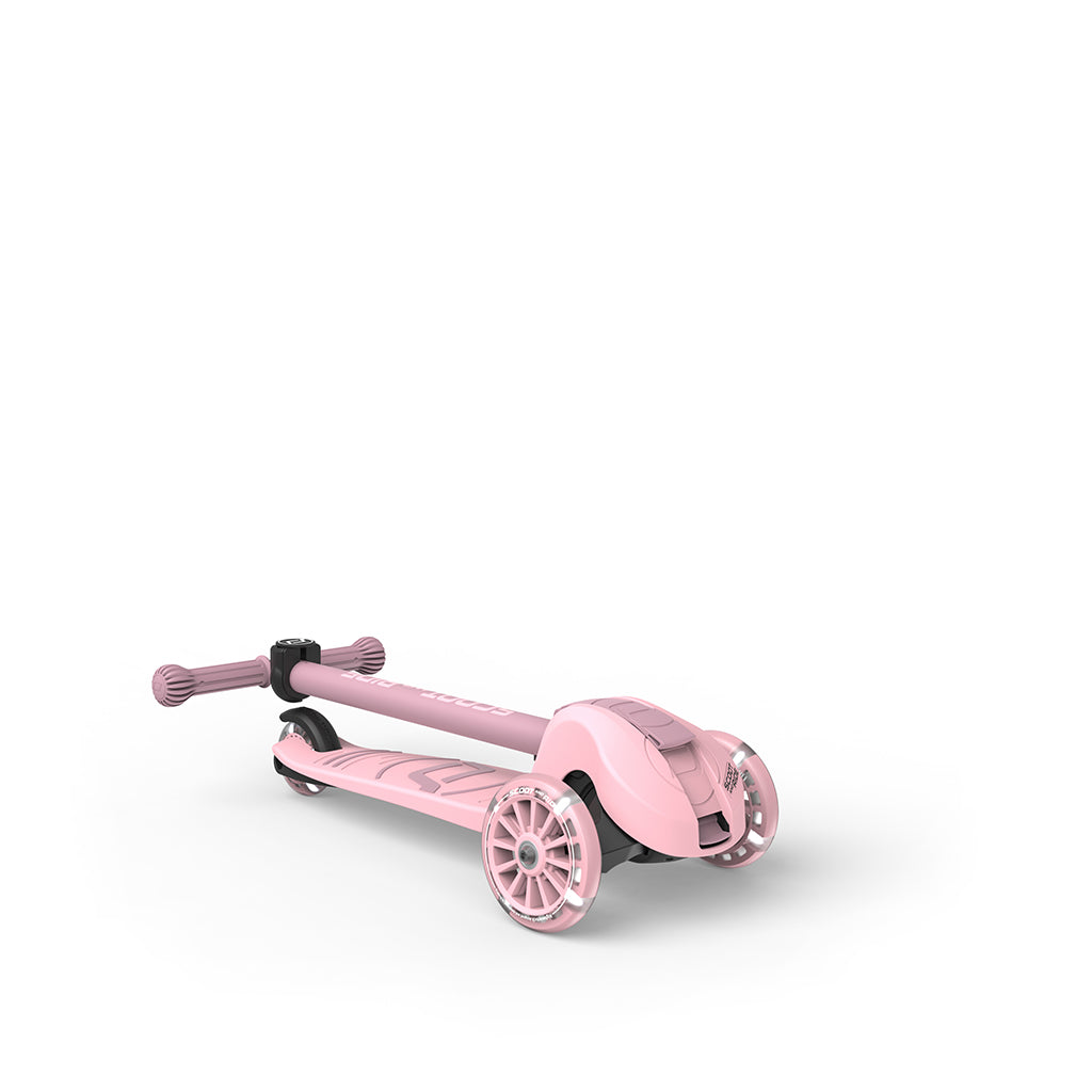 Scoot and Ride Highway Kick 3S, sparkcykel - LED Rose