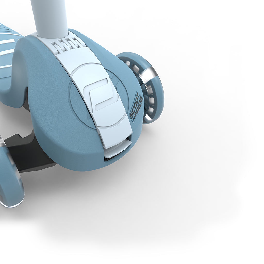 Scoot and Ride Highway Kick 3S, sparkcykel - LED Steel