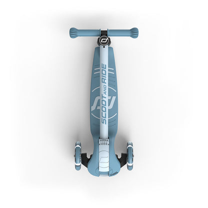 Scoot and Ride Highway Kick 3S, sparkcykel - LED Steel