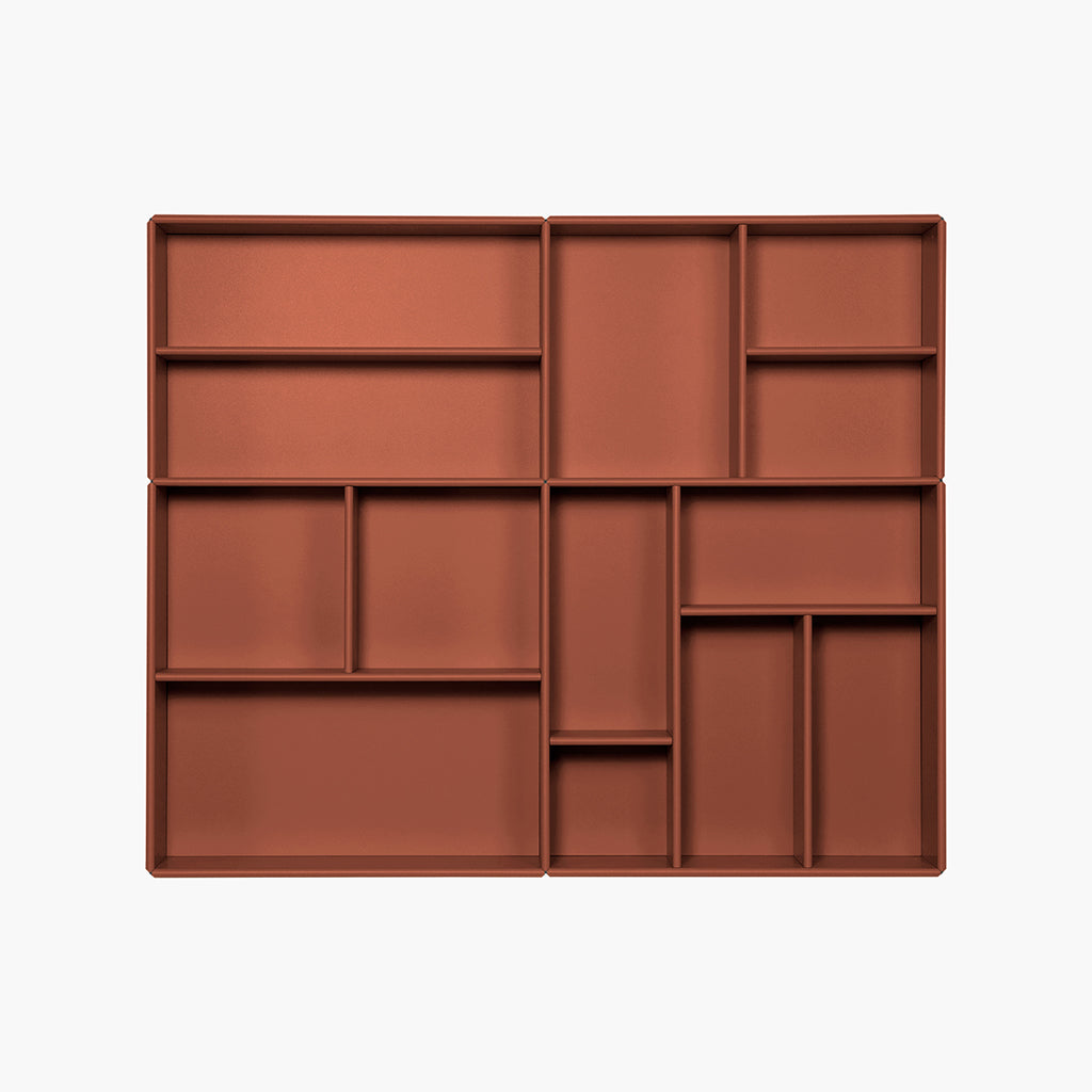 By Aulum Helena väggreol, 117x97 cm - Rusty