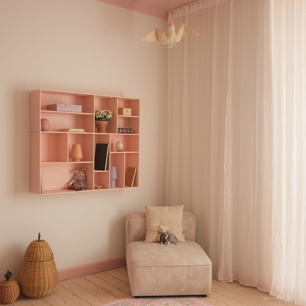 By Aulum Helena väggreol, 117x97 cm – Blush