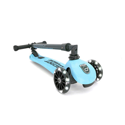 Scoot and Ride Highway Kick 3, sparkcykel - LED Blueberry