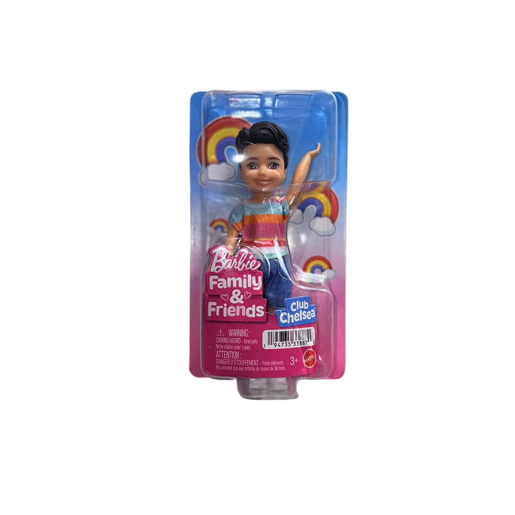 Barbie Chelsea docka, Pojke med blårandig tröja