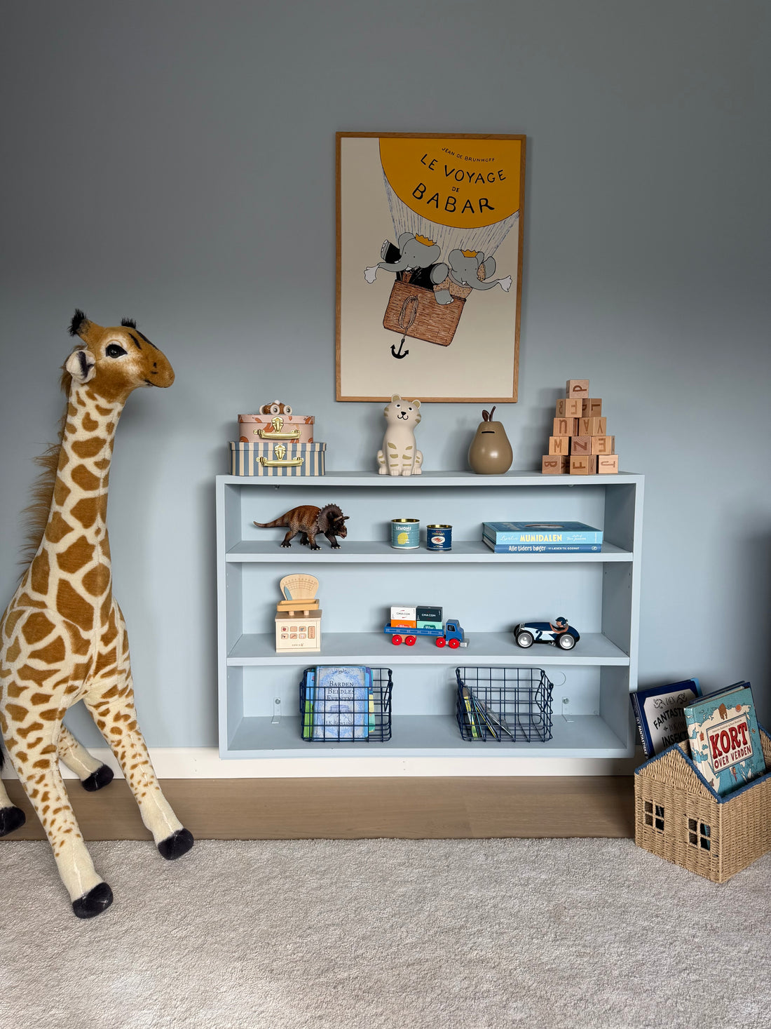 Le Voyage de Babar, Babar plakat, Jean de Brunhoff – flera storlekar