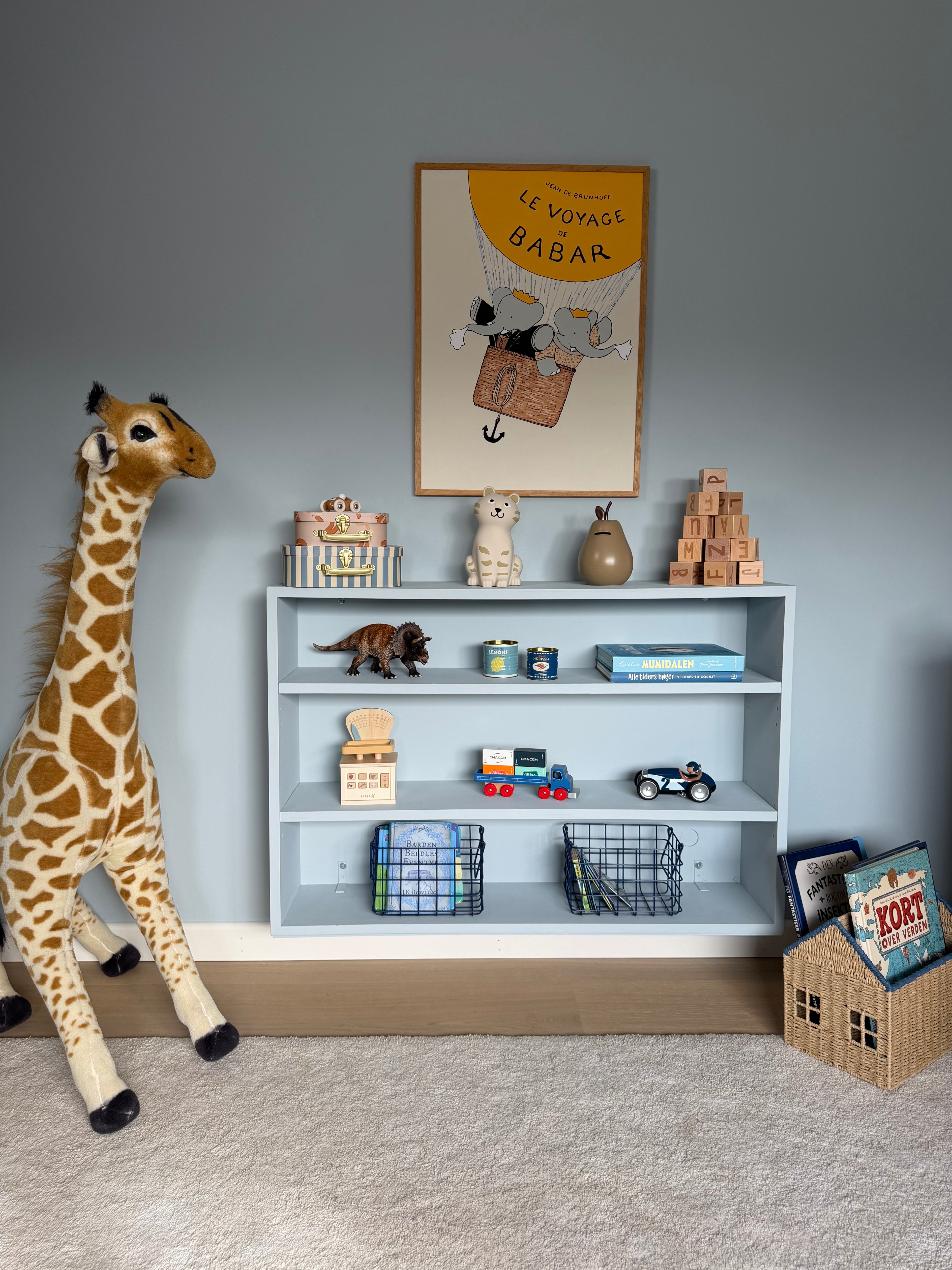 Le Voyage de Babar, Babar plakat, Jean de Brunhoff – flera storlekar