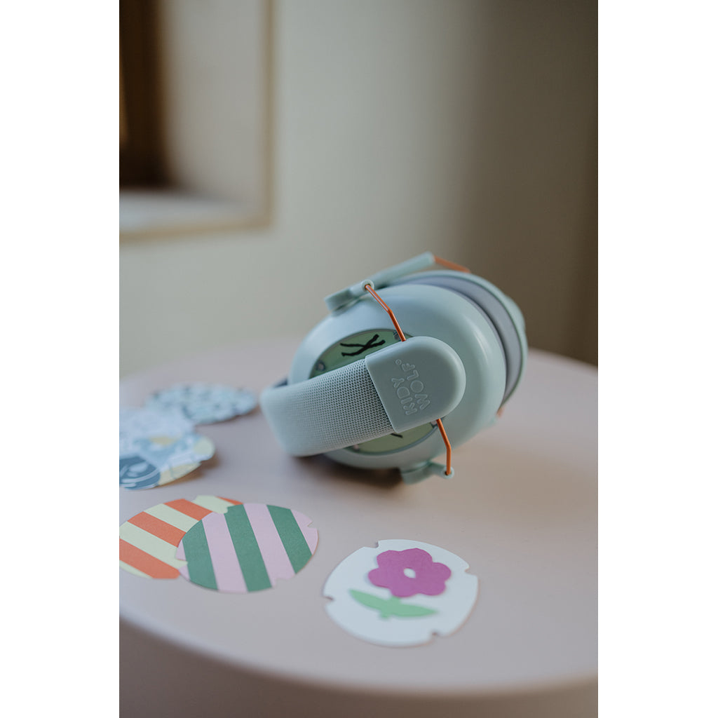 Kidynoise, Støjreducerande hörselskydd för barn, vikbar - Blue