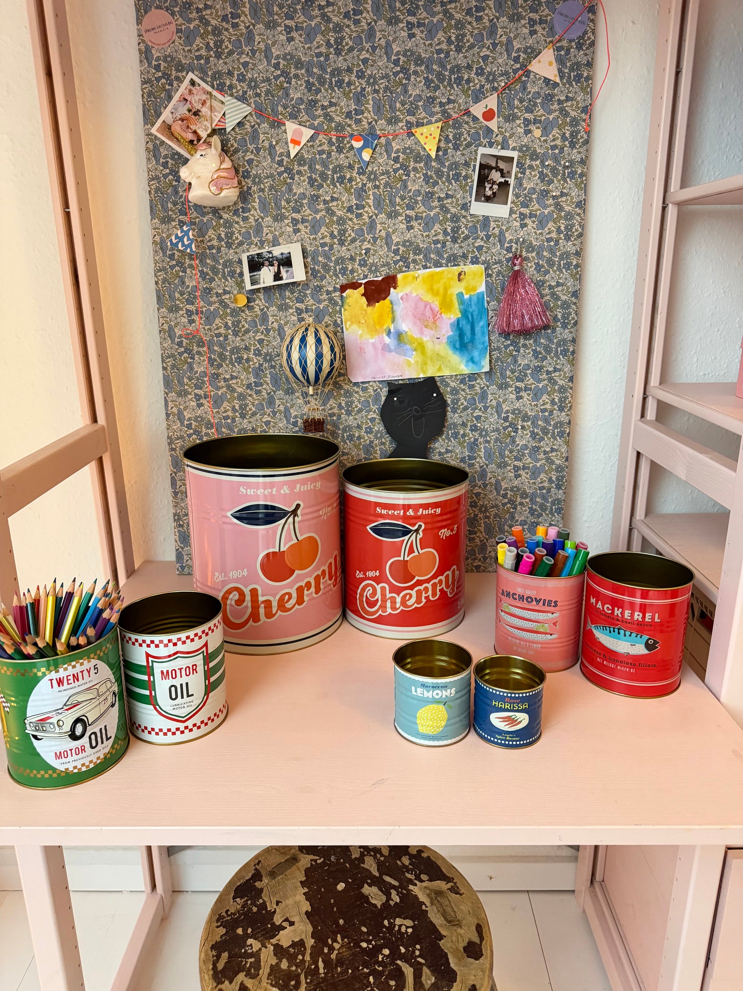 Rex London Mini, metaldosor för förvaring, set med 2 st – Lemons and Harissa