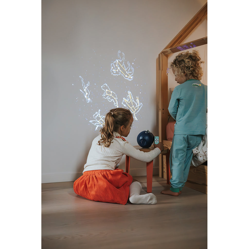 Kidystar, Roterende billedprojektor - Galaxe/rum-tema