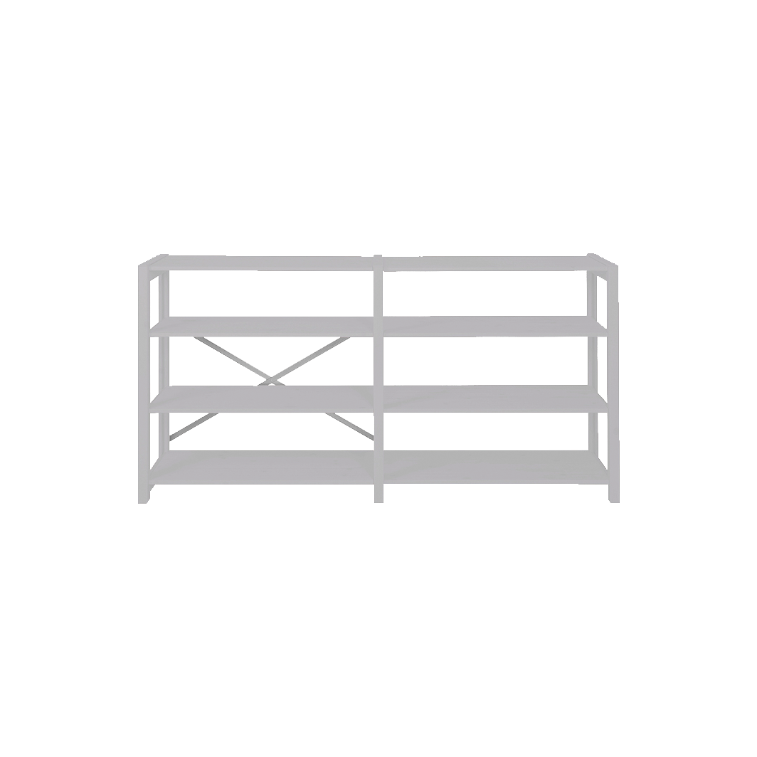 By Aulum Lyngs reol, H: 80 x B: 163 cm - Mushroom