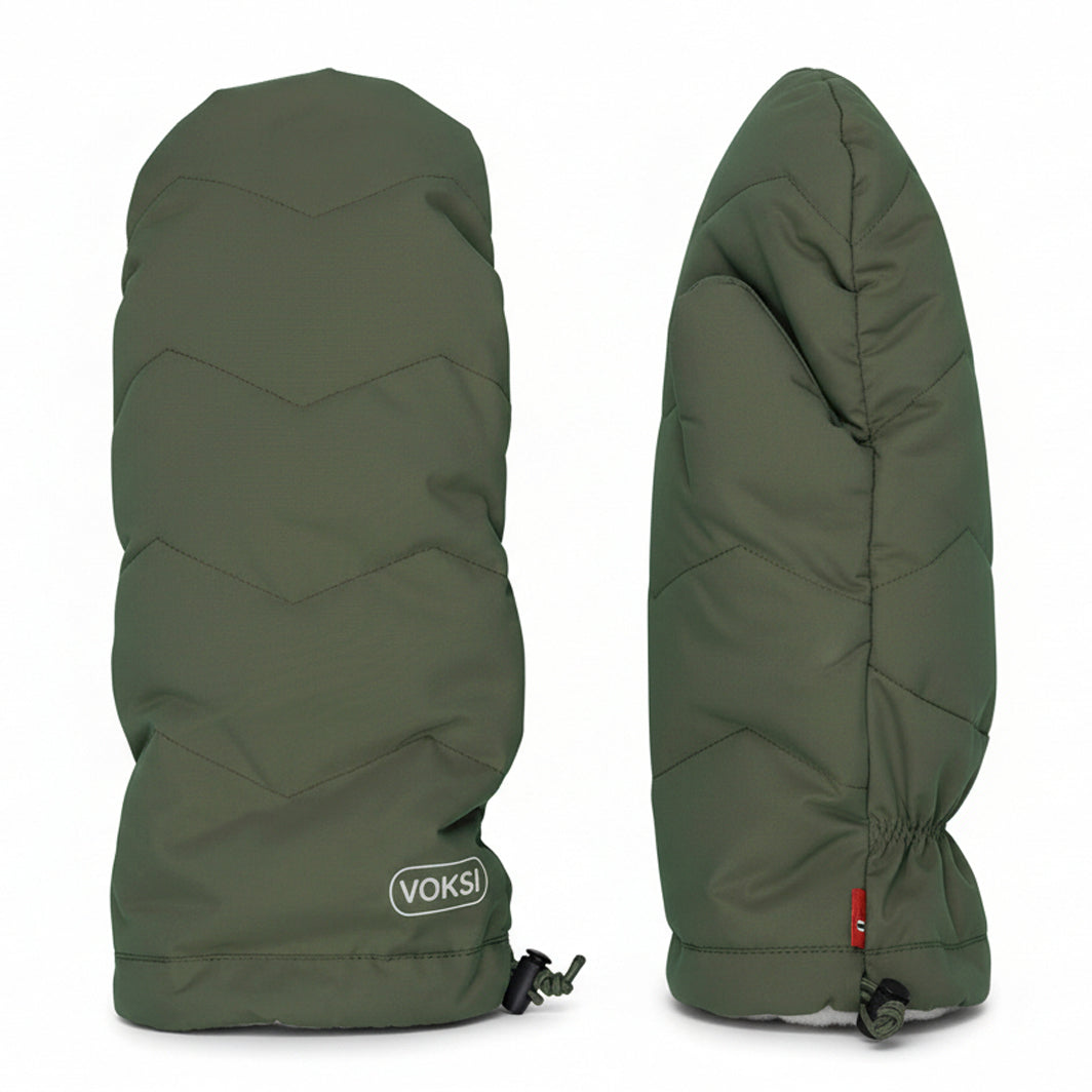 Voksi® Barnevognshandsker, Thyme Green LightGrey