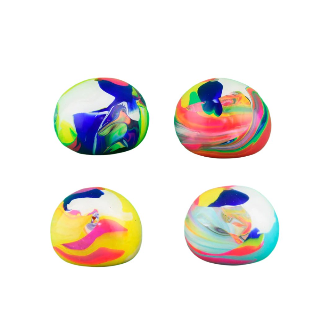 Robetoy Ball squeeze marble, 4 olika färger