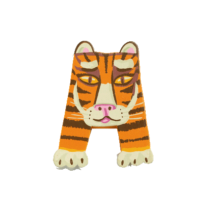 Djeco djurbokstäver