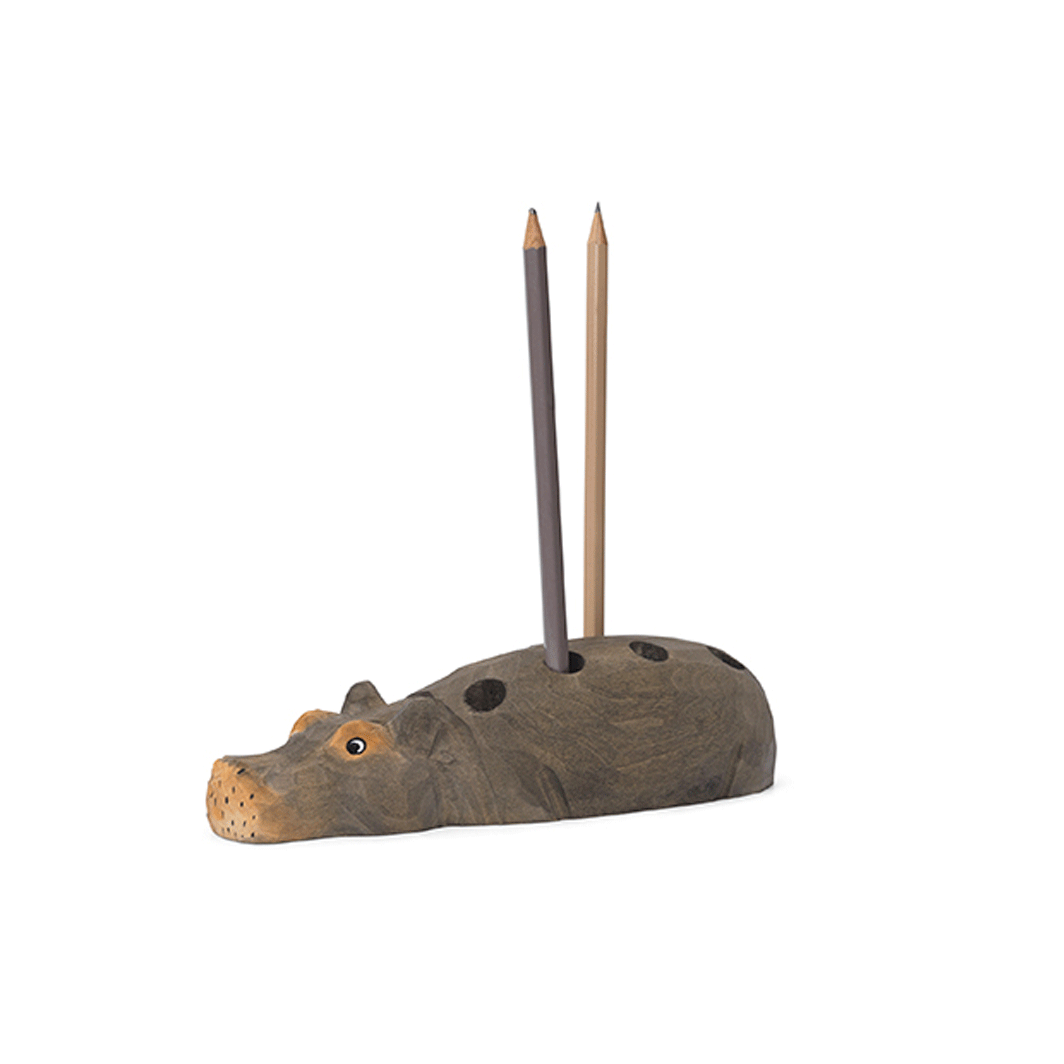 ferm Living, Pennhållare, Hippo Pencil Holder – Handgjord