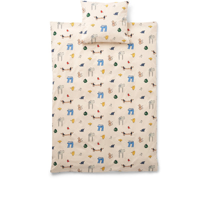 Liewood Ingeborg Junior Printed Bedding - Imagine / Sandy