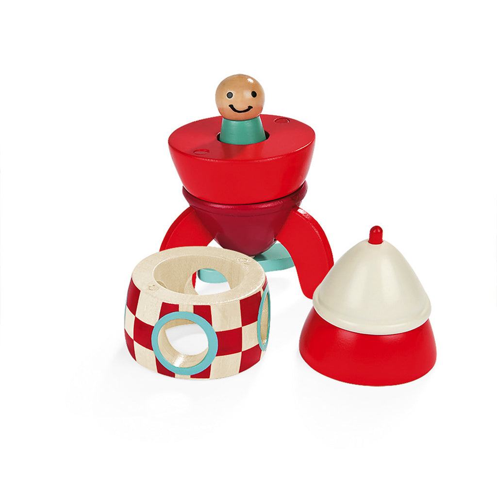 Janod magnetleksak, Liten raket