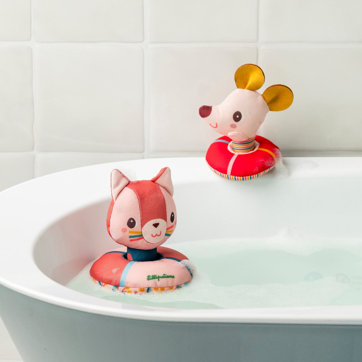 Lilliputiens badleksak, Jeanne och Nina badlekar