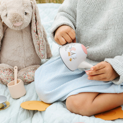 Moulin Roty kuffert med tesæt, 14 delar – Les Parisiennes