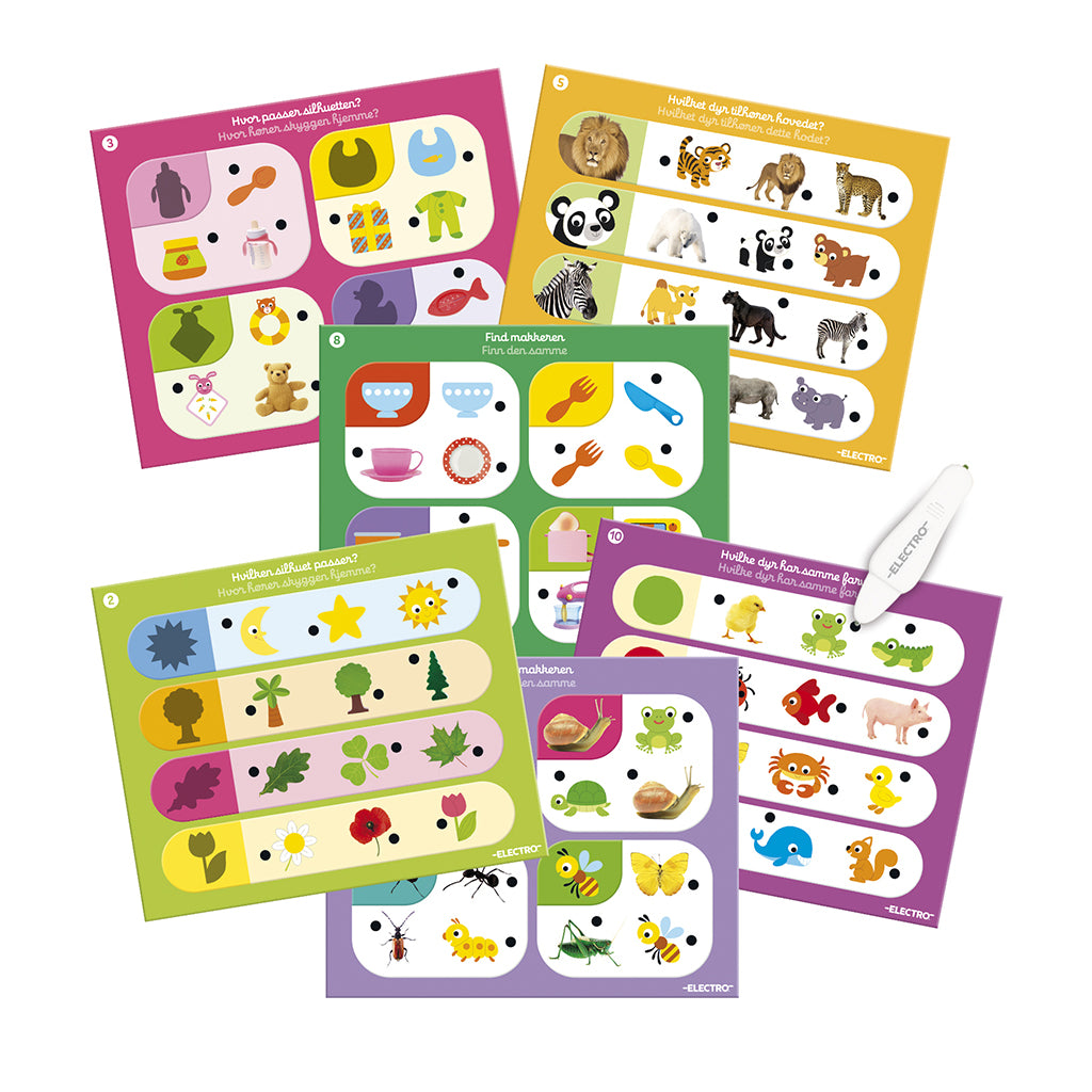 Jumbo Electro Färger &amp; Former (Danska och Norska)