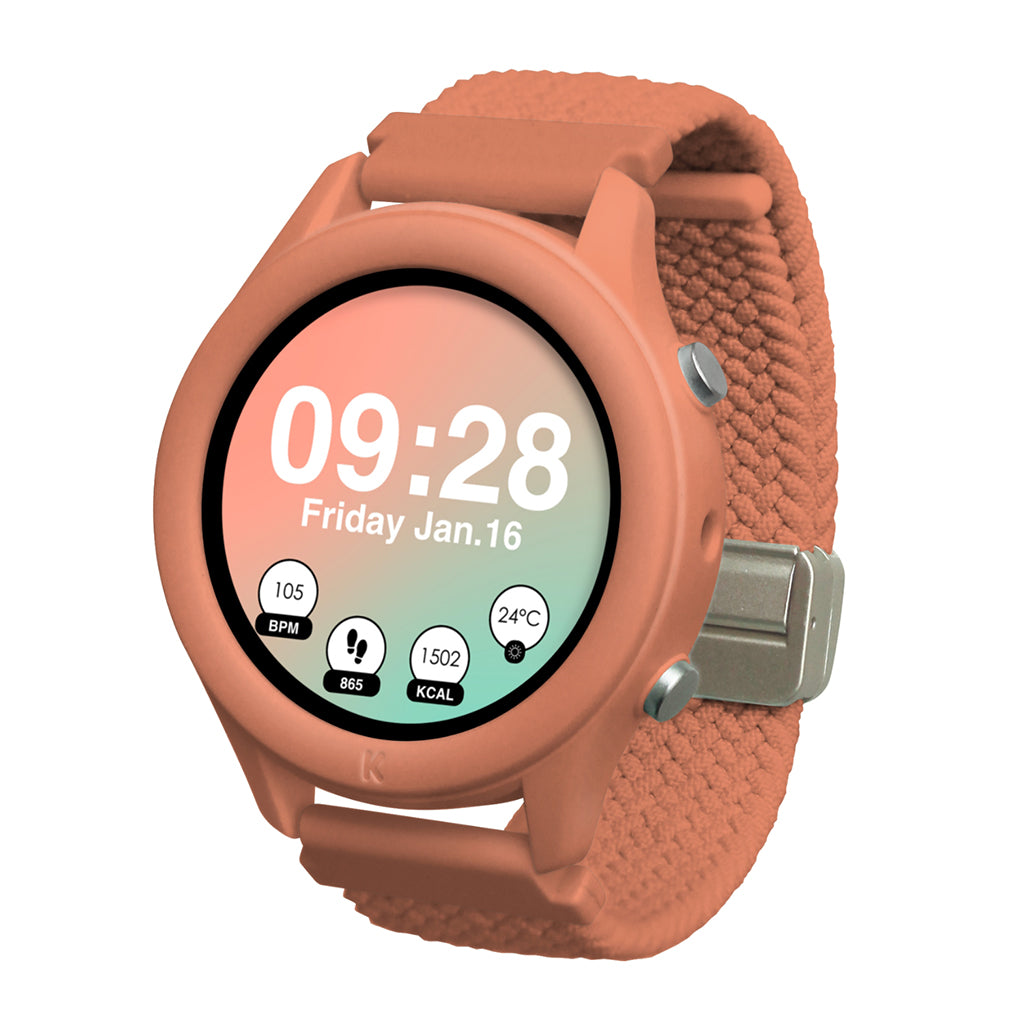 Kidywolf Smartwatch armbåndsur, K-Range - Coral