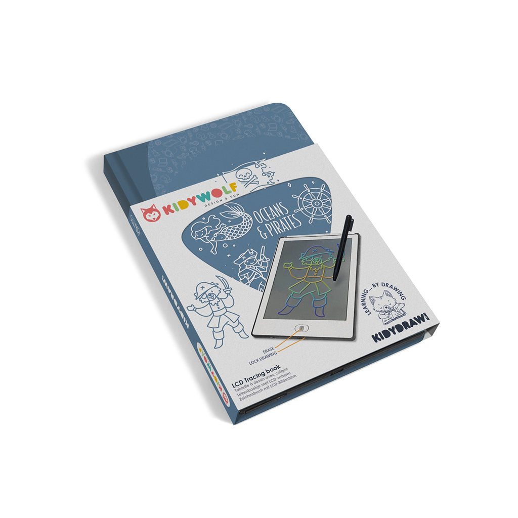 KidyDraw mini tegnetavle, Oceaner &amp; pirater