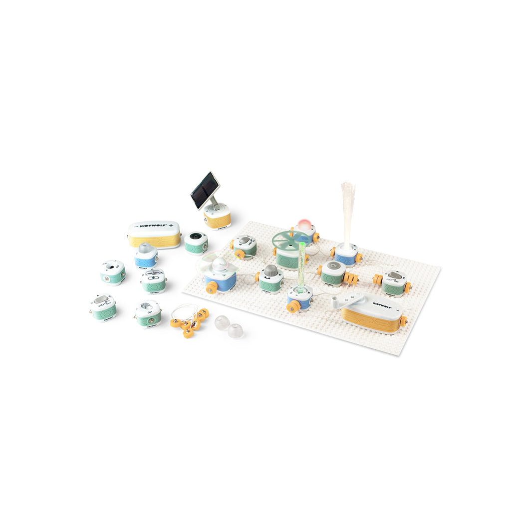 KIDYELEC-EXPERT - Mitt första El-kit - 18 delar