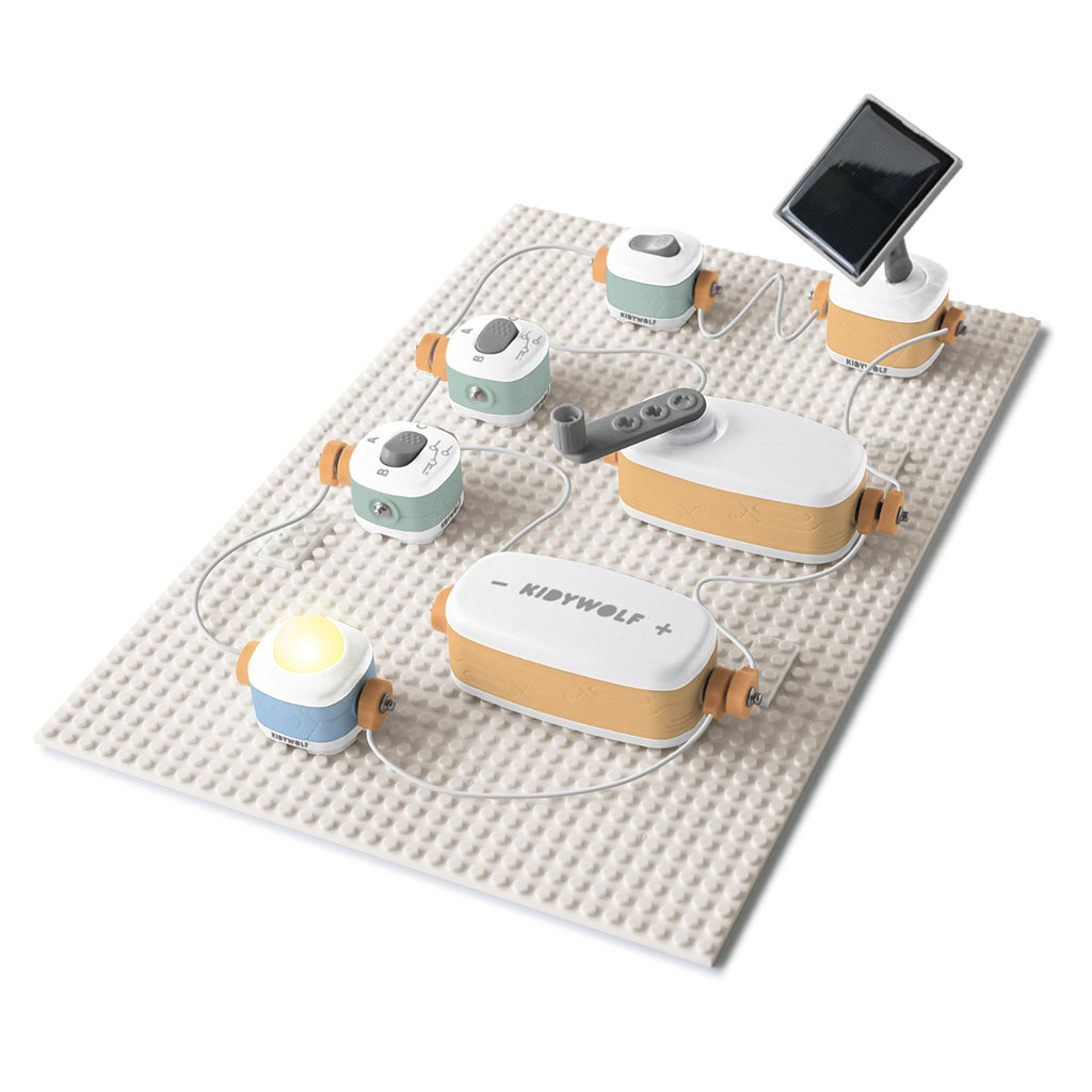 KIDYELEC-EXPERT - Mitt första El-kit - 18 delar