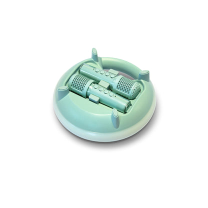 Kidykaraoke, Karaokeset med portabel högtalare och 2 mikrofoner