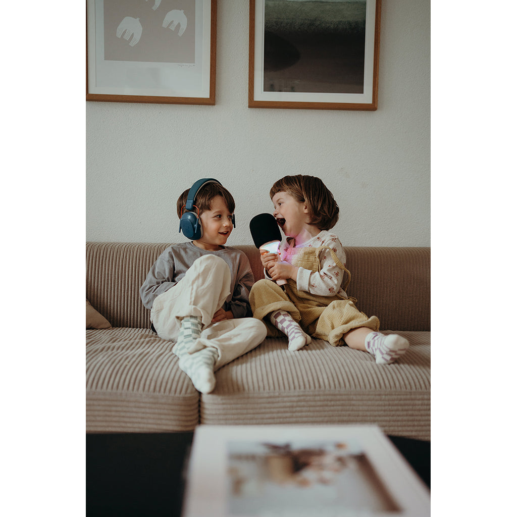 Kidymic Allt-i-ett mikrofon för karaoke och musikaliska upplevelser, Rosa