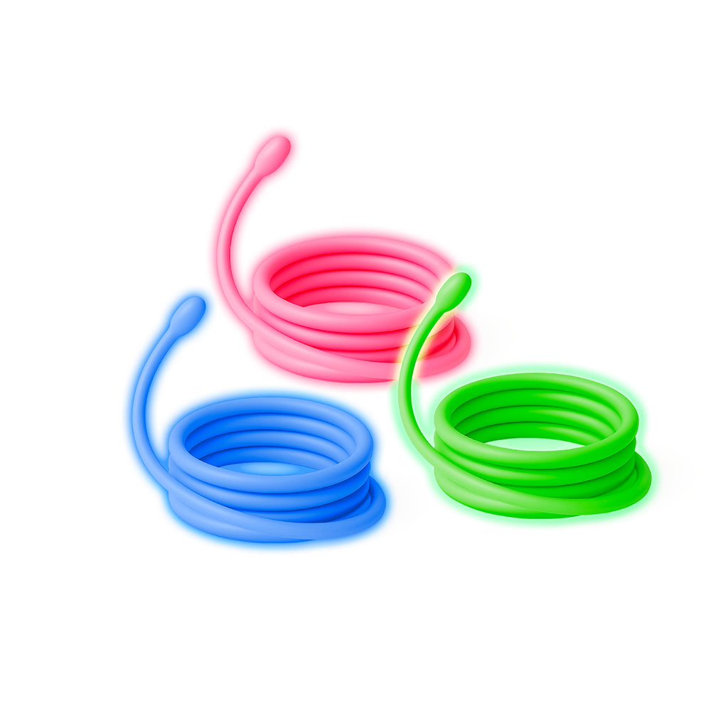 Kidyneon, DIY självlysande bilder med neontråd, 9 st - Big pack