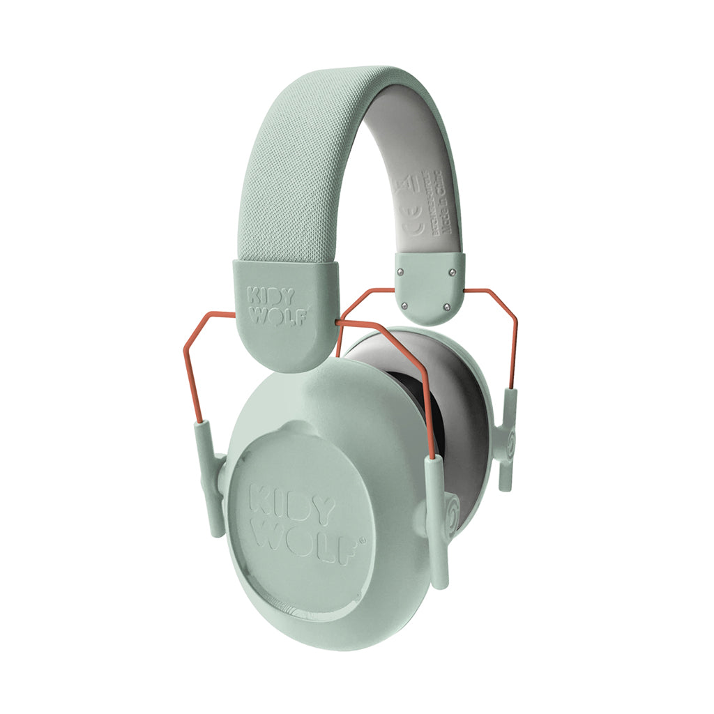 Kidynoise, Bullerdämpande hörselskydd för barn, hopfällbar - Green