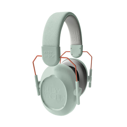 Kidynoise, Bullerdämpande hörselskydd för barn, hopfällbar - Green