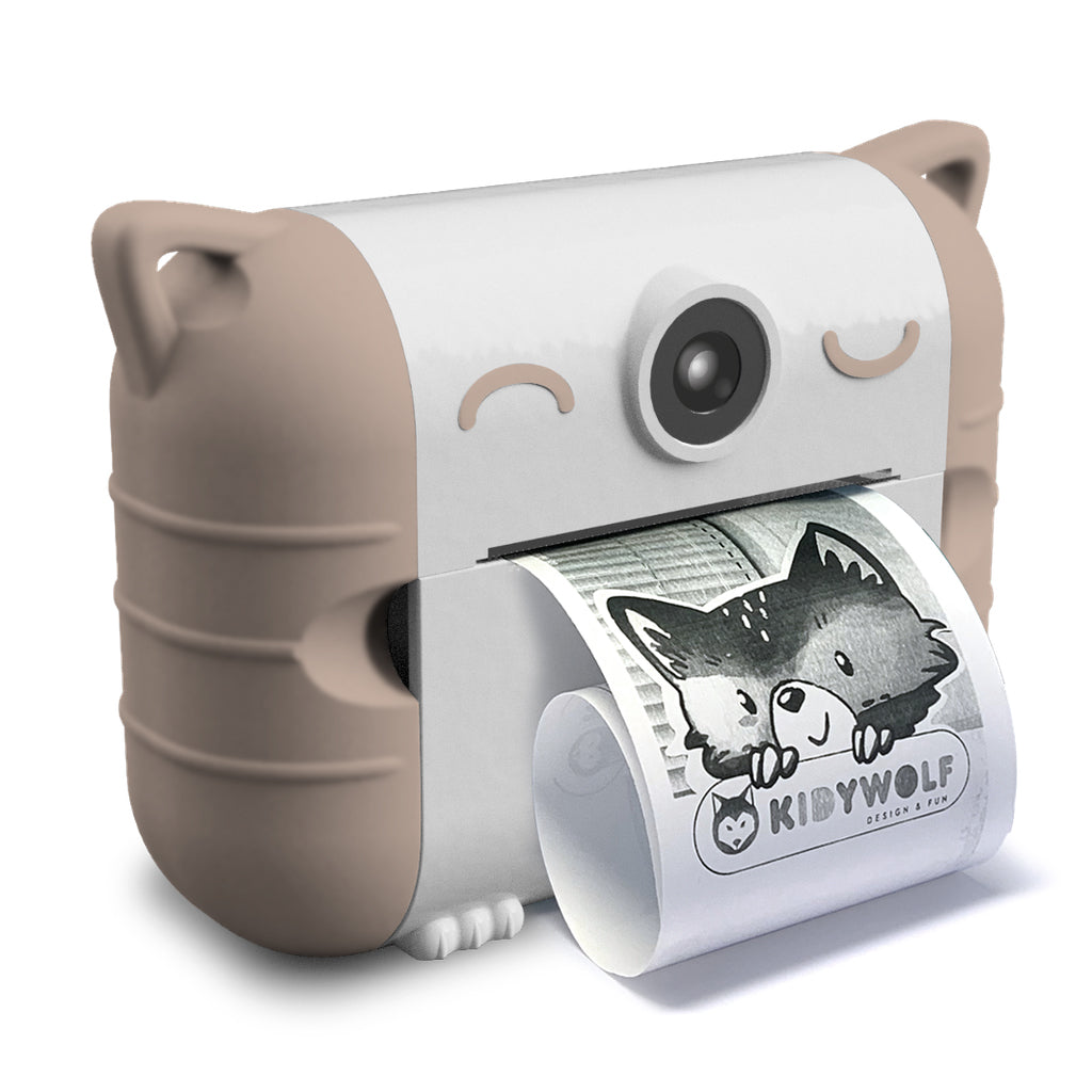 Kidywolf Kidyprint, barnkamera med utskrift - Rosa