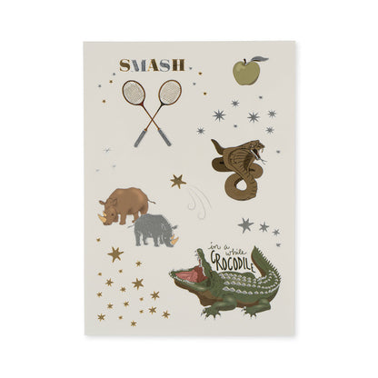 Konges Sløjd tatueringar, Panda