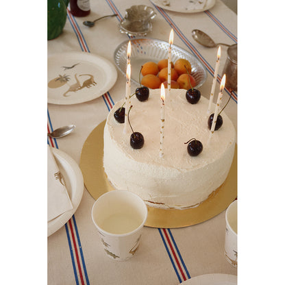 Konges sløjd Födelsedagsljus, 12 st. - Lemon