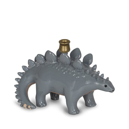 Konges Sløjd ljusstake för litet födelsedagsljus, Dino - Green